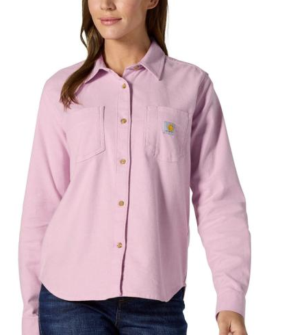 Carhartt Women's Hamilton Relaxed Fit Rugged Flex® Stretch Flannel Shirt