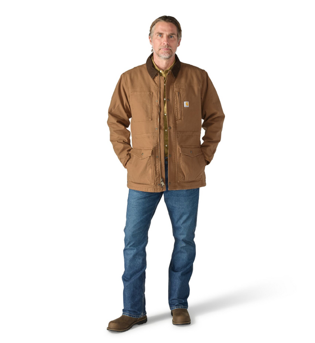 Carhartt Montana Rugged Flex® Duck Ranch Coat – Men's Insulated Work Coat