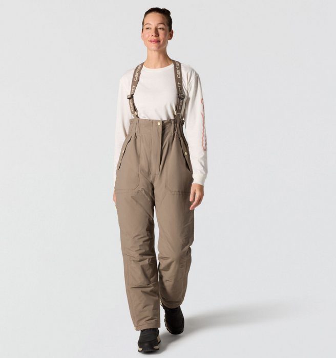 Carhartt Women's Rainier Bib Overall — Extreme Warmth Waterproof Insulated Bibs