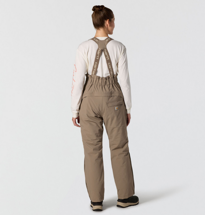 Carhartt Women's Rainier Bib Overall — Extreme Warmth Waterproof Insulated Bibs
