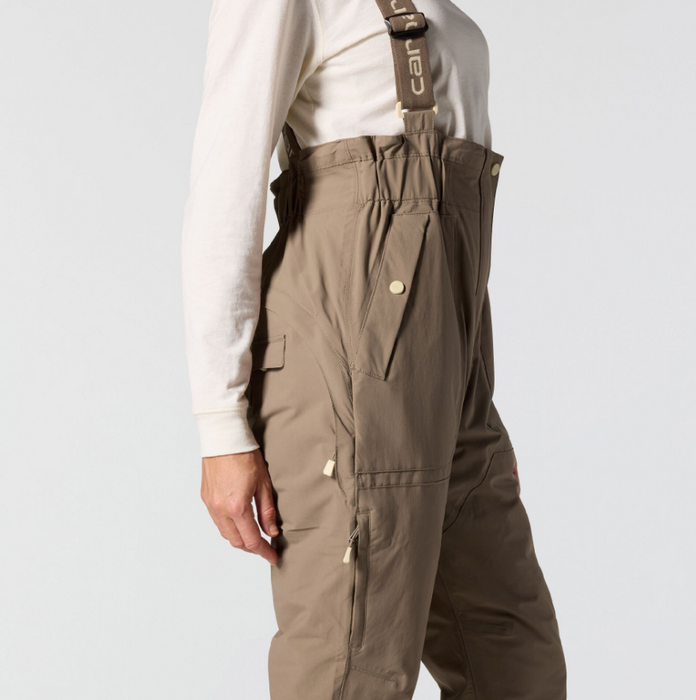 Carhartt Women's Rainier Bib Overall — Extreme Warmth Waterproof Insulated Bibs
