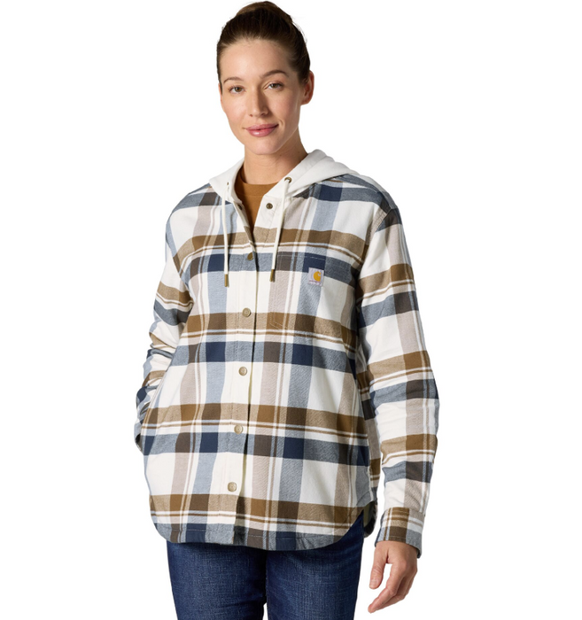 Carhartt Women's Hamilton Plaid Hooded Shirt Jac – Rugged Flex™