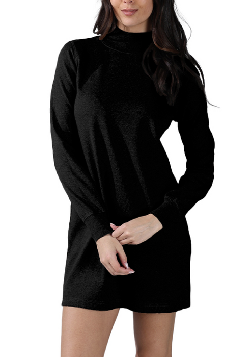 The Normal Brand Puremeso Mockneck Everyday Dress