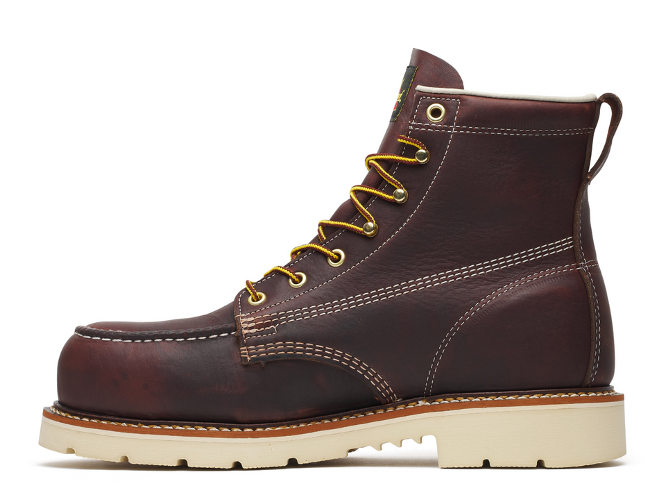 Thorogood American Heritage 6" Black Walnut Nano Moc Toe MAXWear 90 Boots