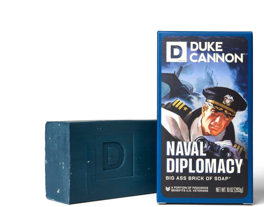 Duke Cannon Big Ass Brick of Soap – 10 oz Men's Bar Soap Limited WWII Veterans
