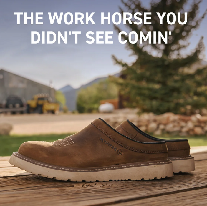 Wolverine Bronc Men's Clog | Cashew