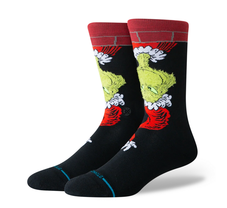Stance Christmas Crew Socks | Holiday Cotton-Blend Favorites