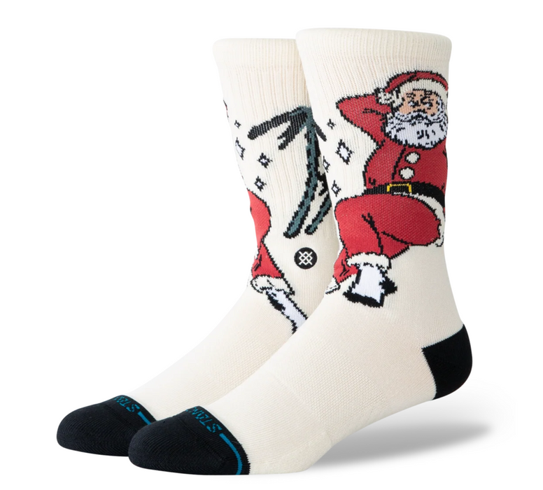 Stance Christmas Crew Socks | Holiday Cotton-Blend Favorites