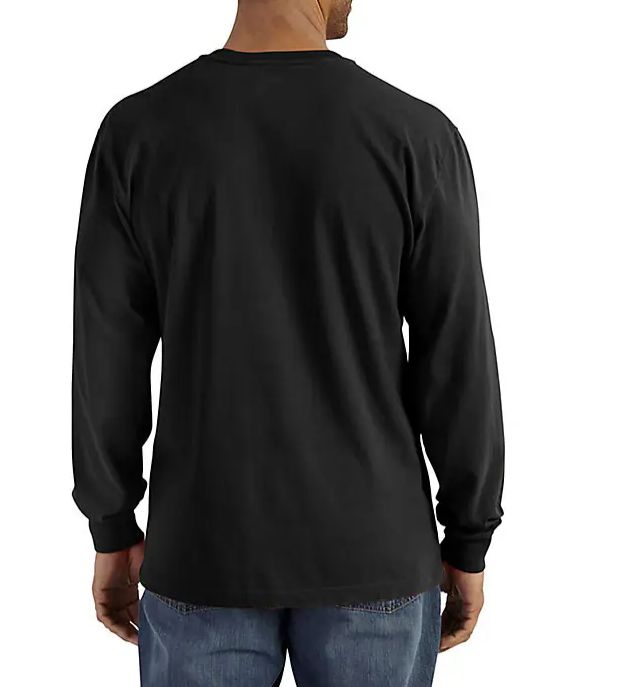 Carhartt Long Sleeve Pocket Henley T-Shirt k128