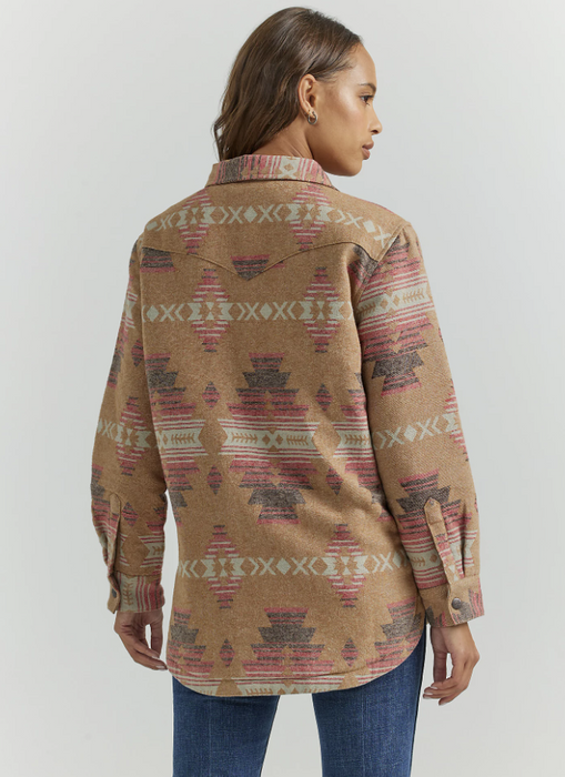 Wrangler Women's Southwestern Print Shacket