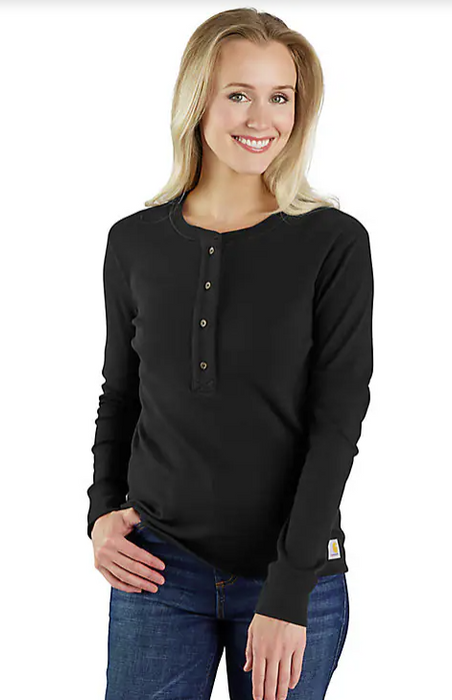 Carhartt Women's Tencel Fiber series Relaxed Henley Shirt 106480