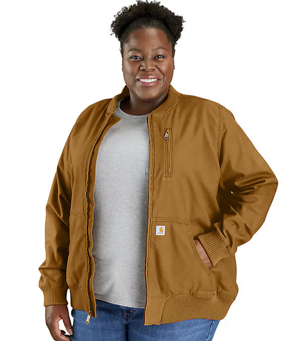 Carhartt Women's Relaxed Fit Rugged Flex Bomber Jacket 102524