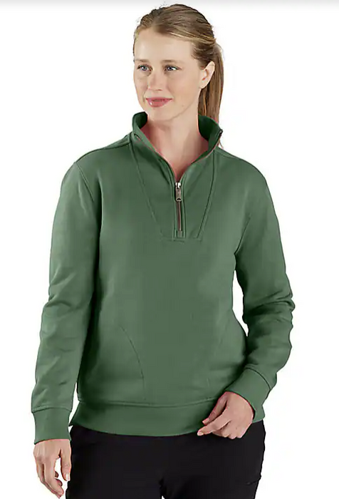 Carhartt Women's Tencel Fiber Series Relaxed Fit Half-Zip Sweatshirt 106451