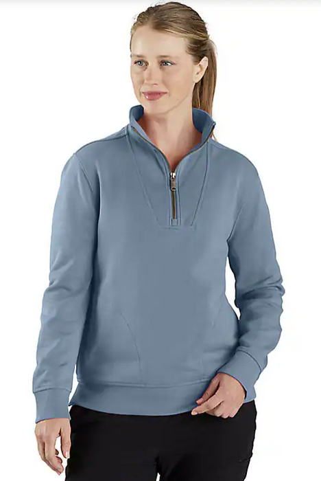 Carhartt Women's Tencel Fiber Series Relaxed Fit Half-Zip Sweatshirt 106451