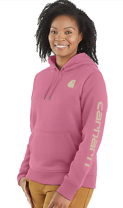 Women's Pink Carhartt Hoodie Carhartt Women's Relaxed Fit