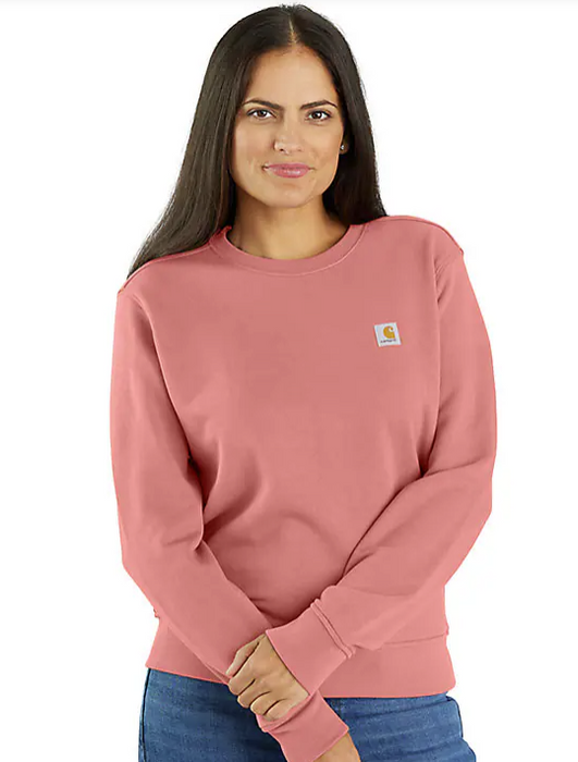 Carhartt Women's Relaxed Fit Midweight French Terry Crewneck Sweatshirt 106179