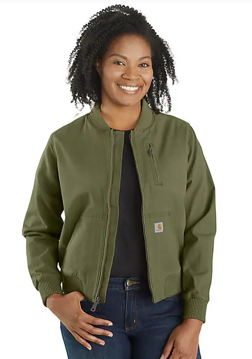 Carhartt Women's Relaxed Fit Rugged Flex Bomber Jacket 102524