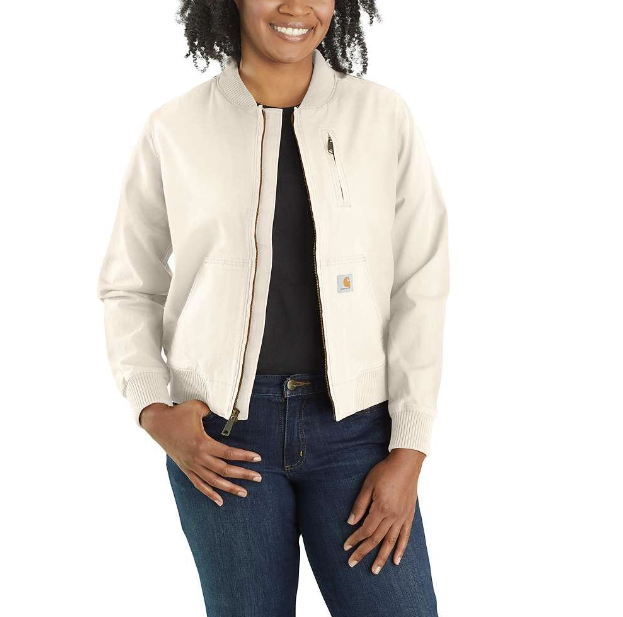 Carhartt Women's Relaxed Fit Rugged Flex Bomber Jacket 102524