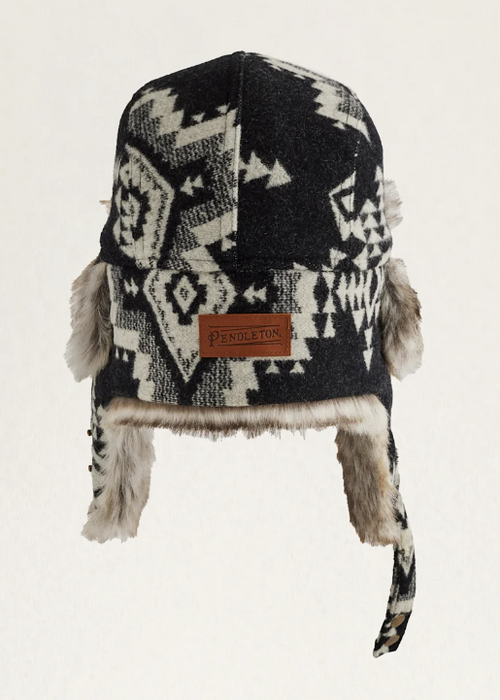 Pendleton Trapper Hat - Premium Wool Winter Hat | Crane's Country Pendleton Trapper Hat - Premium Wool Winter Hat | Crane's Country