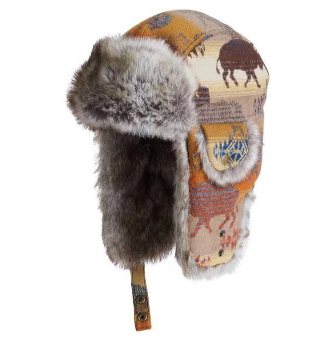 Pendleton Trapper Hat - Premium Wool Winter Hat | Crane's Country Pendleton Trapper Hat - Premium Wool Winter Hat | Crane's Country