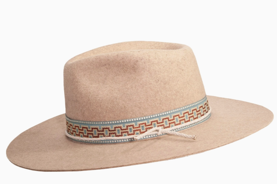 Maldives Moon Women's Wide Brim Felt Fedora