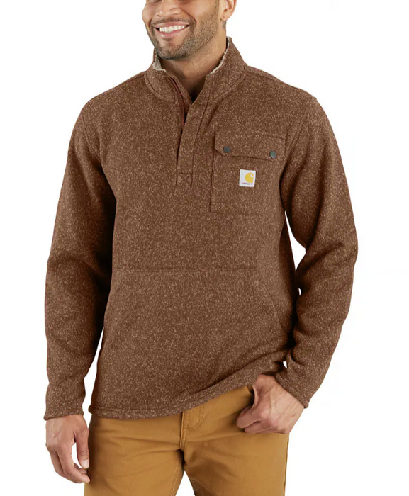 Carhartt Relaxed Fit Midweight Quarter-Zip Pocket Fleece Sweater 106378