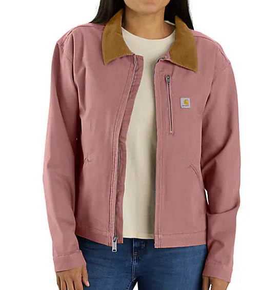 Carhartt Women's Loose Fit Icon Canvas Detroit Jacket 106208 Carhartt Women's Loose Fit Icon Canvas Detroit Jacket 106208