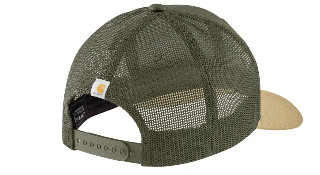 Canvas Mesh-Back Dog Patch Cap - 106913