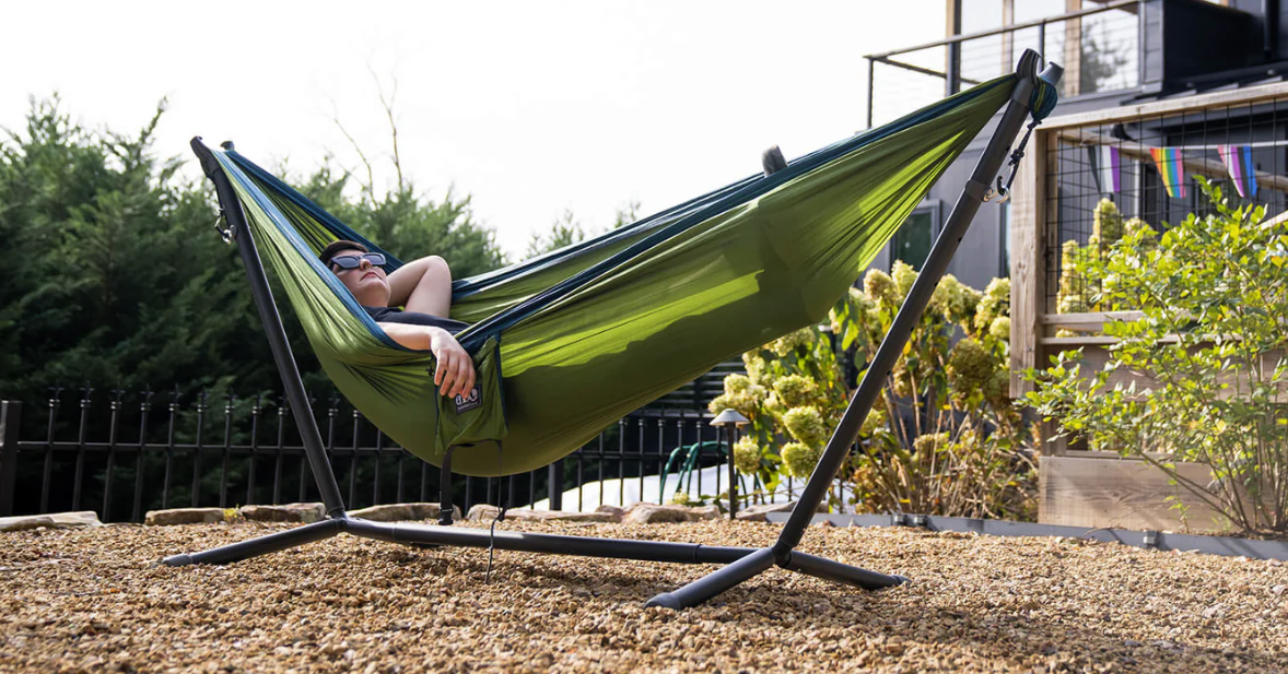 ENO Parkway Adjustable Hammock Stand — Crane's Country Store ENO Parkway Adjustable Hammock Stand — Crane's Country Store