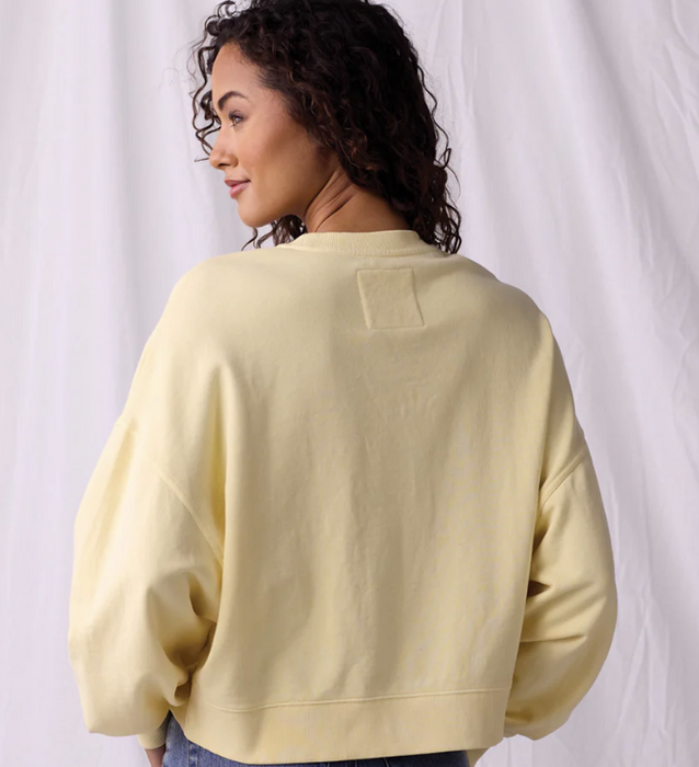 The Normal Brand Women's Cole Terry Vintage Crewneck