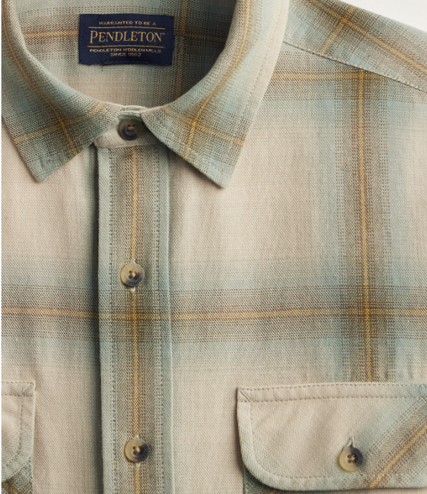 Pendleton Men's Plaid Beach Shack Cotton Shirt