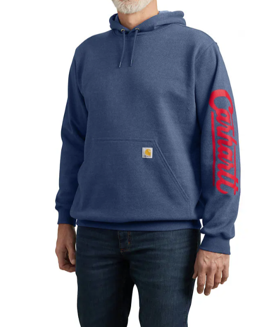 Carhartt Men's Loose Fit Midweight Built Graphic Sweatshirt