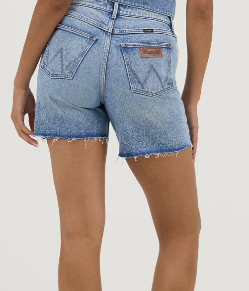 Wrangler Women's Cowboy High Rise Shorts