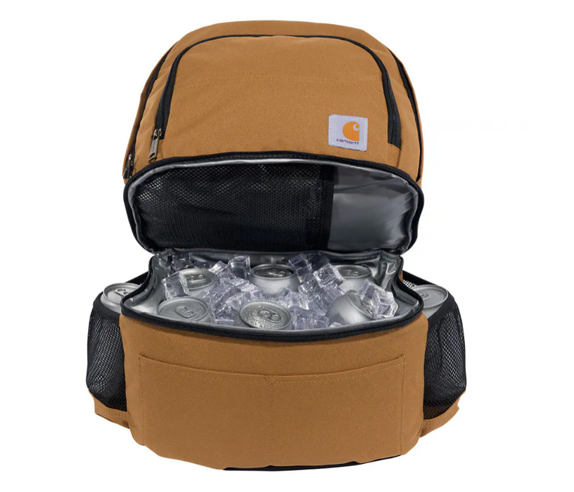 Carhartt Insulated 24 Can Two Compartment Cooler Backpack