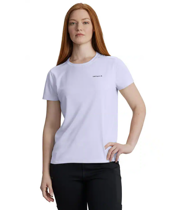 Carhartt Women's Force Sun Defender Relaxed Fit Short-Sleeve Shirt