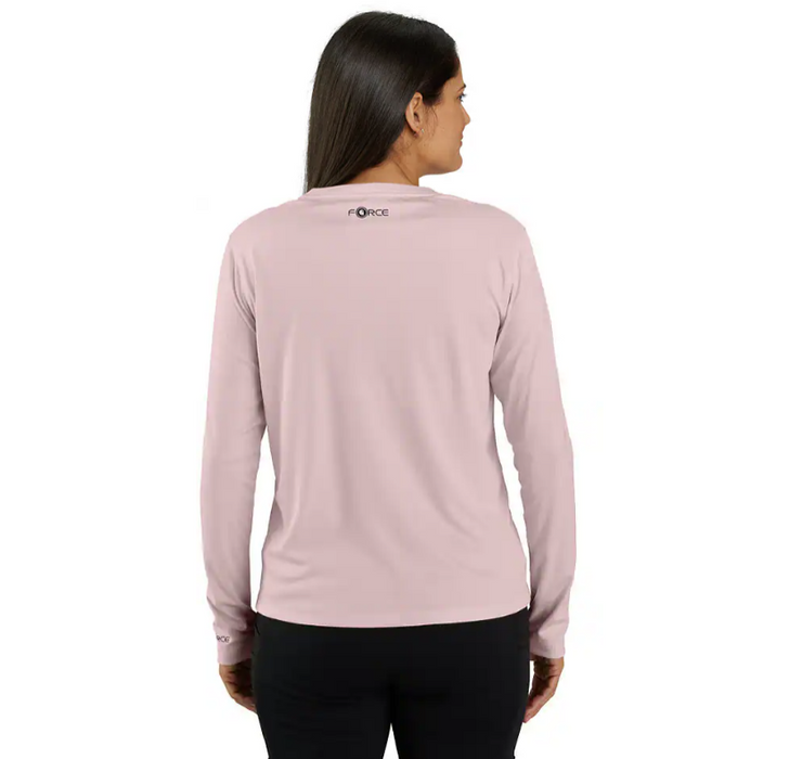 Carhartt Women's Force Sun Defender Long-Sleeve Logo T-Shirt