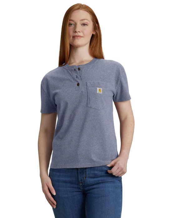 Carhartt Women's Short-Sleeve Henley T-Shirt