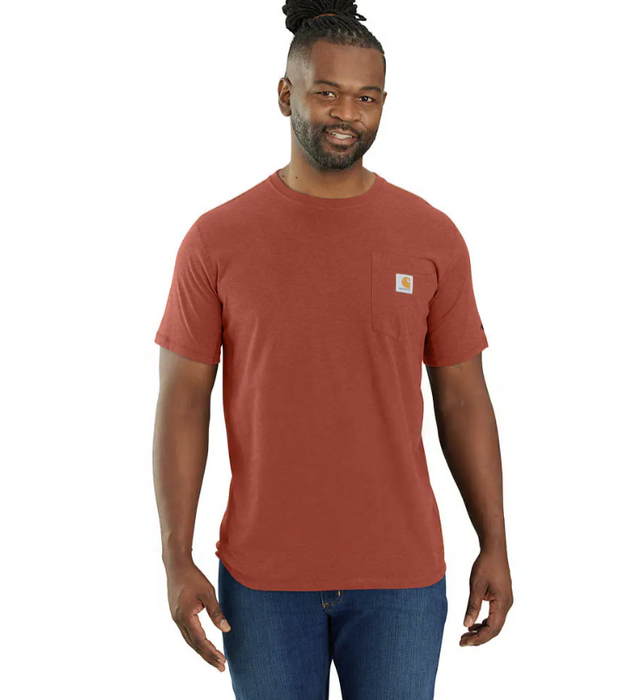 Carhartt Force Relaxed Fit Short-Sleeve Pocket T-Shirt 2025 Colors
