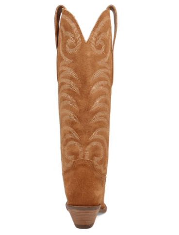 Dingo Movin' On Western Suede Cowboy Boots - Premium Leather D12184