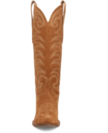 Dingo Movin' On Western Suede Cowboy Boots - Premium Leather D12184