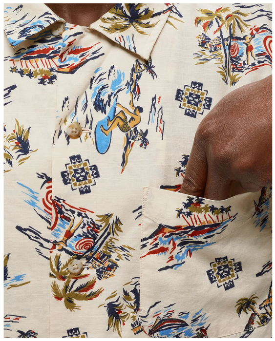 Pendleton RA557 Aloha Shirt - Dune Rider Pattern - CLOSEOUT
