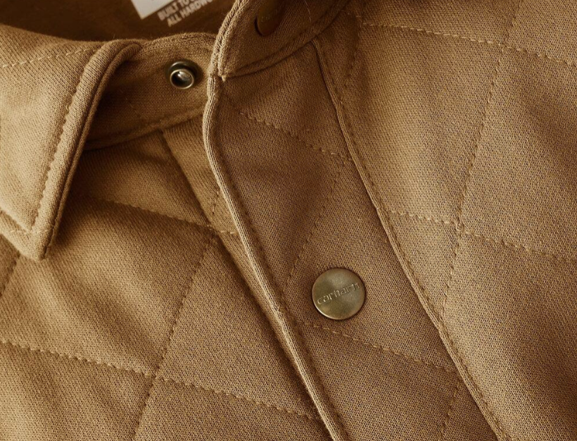 Carhartt Rain Defender Loose Fit Heavyweight Quilted Snap Front Shirt Jac - 107270