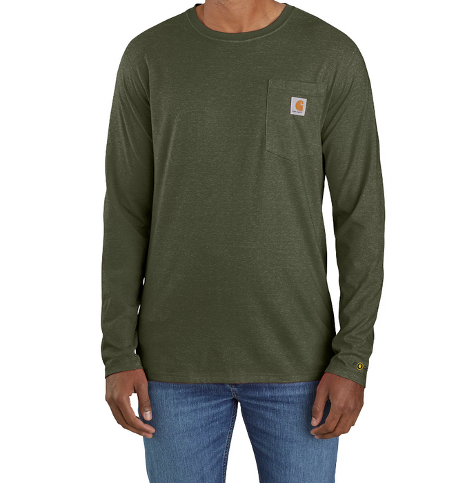 Carhartt Force Relaxed Fit Long-Sleeve Pocket T-Shirt - 106656
