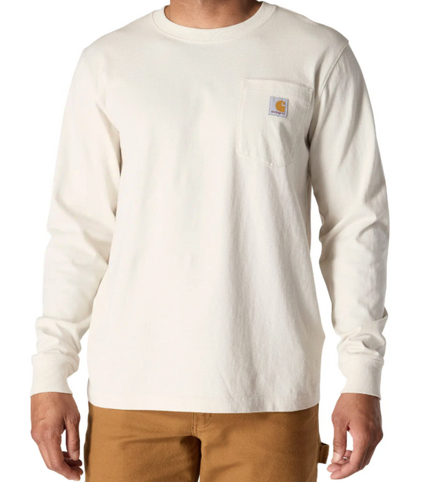 Carhartt Men's Heavyweight Long-Sleeve Mountain Graphic T-Shirt - Durable Work Tee 107260
