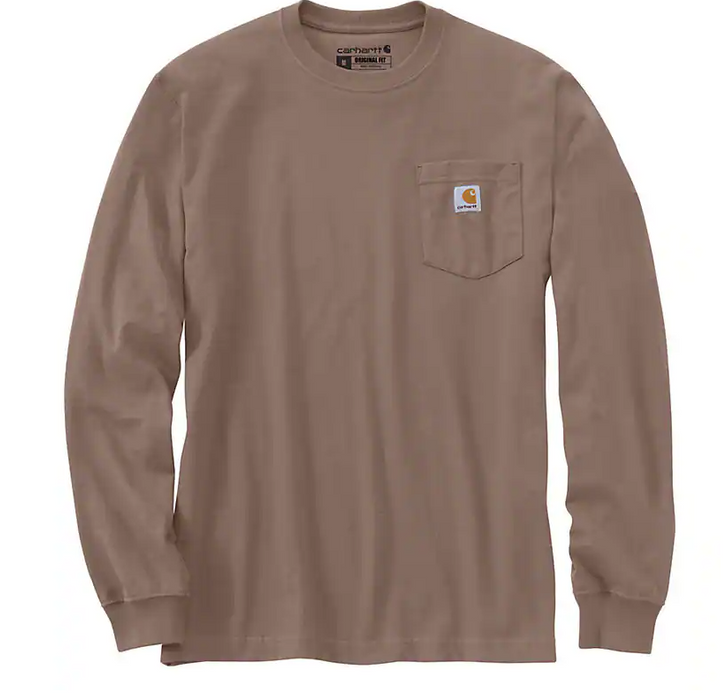 Carhartt Long Sleeve Workwear Crewneck T-Shirt K126 - Seasonal Colors