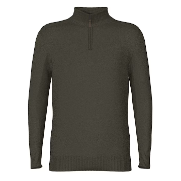 Smartwool Men's Sparwood Half Zip Sweater - Lightweight Merino Wool Blend