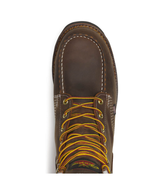 Thorogood 1957 Series Waterproof Steel Toe Work Boots - 804-3898 - 8" Crazyhorse Moc Toe - Made in USA