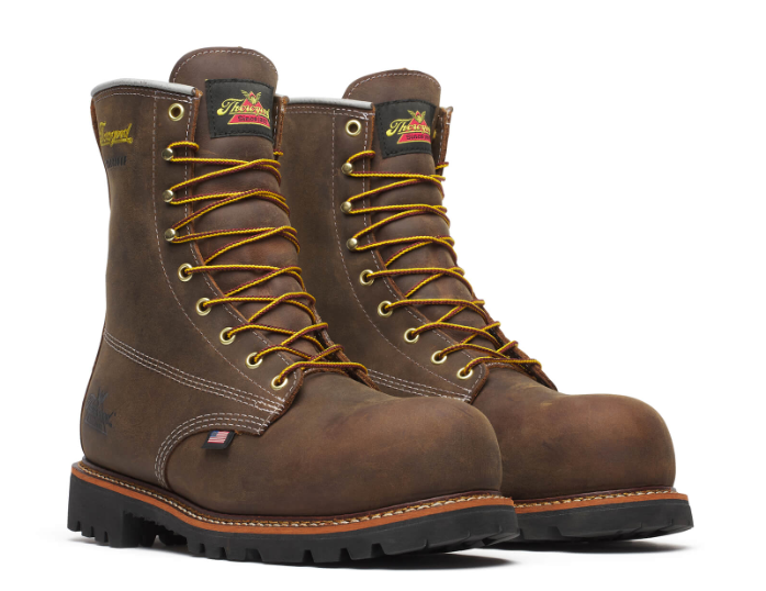 Thorogood American Legacy 8" Waterproof Crazyhorse Nano Toe Work Boots 804-4248