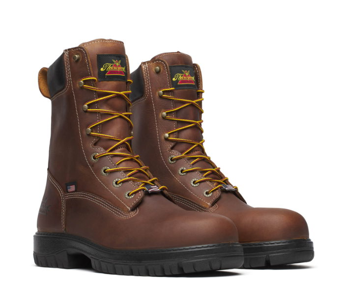 Thorogood Genesis Series 8″ Bourbon Nano Toe Work Boot - Made in USA - 804-4251