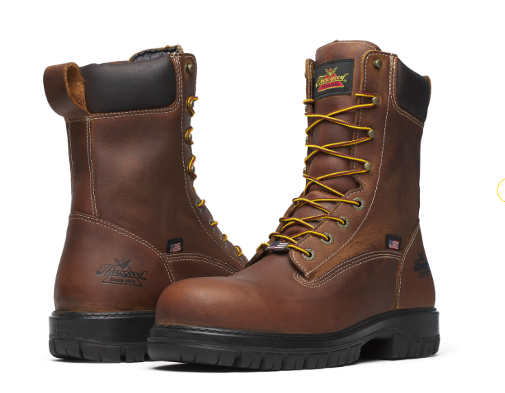 Thorogood Genesis Series 8″ Bourbon Nano Toe Work Boot - Made in USA - 804-4251